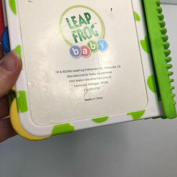 leap frog baby 2006 count book textured numbers thick rubber binding crab as is - Picture 6 of 8